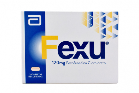 Fexu 120 mg Caja Con 20 Tabletas Rx
