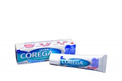 Crema Adhesiva Ultra Corega Sin Sabor Tubo Con 40g