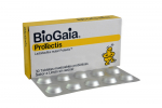 BioGaia Protectics Caja Con 30 Tabletas Masticables Probióticas – Sabor Limón Sin Azúcar