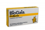 BioGaia Protectics Caja Con 30 Tabletas Masticables Probióticas – Sabor Limón Sin Azúcar