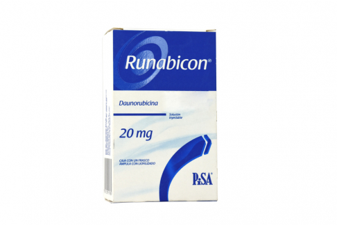 Runabicon 20 mg Con 1 Frasco Vial Tipo I Rx4