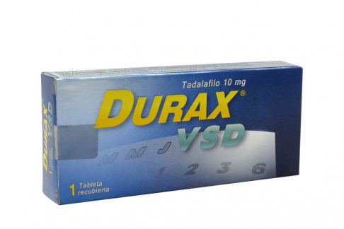 Durax VSD 10 mg Caja Con 1 Tableta Recubierta Rx Rx4