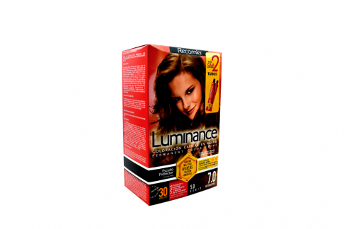 Tinte Luminance Tono 7.0 Rubio Caja Con 1 Kit