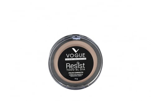 Polvo Compacto Vogue Resist Todo El Día Estuche Con 14 g - Tono Bronce