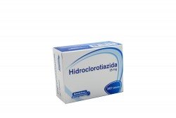 Hidroclorotiazida 25 mg Coaspharma Caja Con 240 Tabletas Rx
