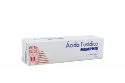 Ácido Fusídico 2% Crema Tópica Memphis Caja Con Tubo Con 15 g Rx