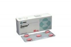 Zocor 40 mg Caja Con 10 Tabletas Recubiertas Rx