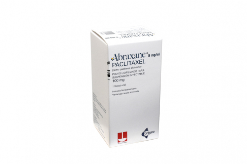 Abraxane 100 Mg Polvo Liofilizado Caja Con 1 Vial Con 20 Ml Rx Rx1 Rx4
