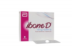 Ibone D 150 mg / 12.000 U.I Caja Con 1Tableta Recubierta Rx4