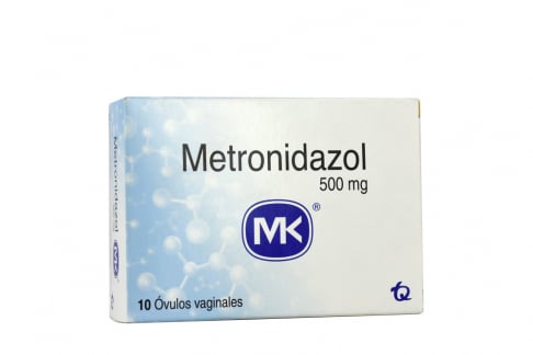 Metronidazol 500 mg Caja X 10 Óvulos Rx Rx2