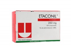 Etaconil 250 mg Caja Con 100 Comprimidos Rx4 Rx1