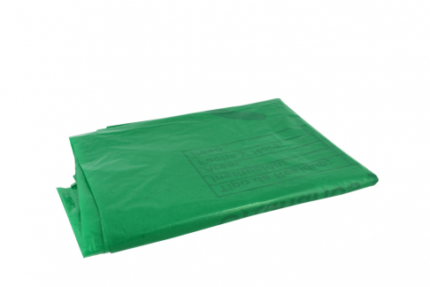 Bolsa Plástica Color Verde 50 X 50 Empaque Con 6 Unidades