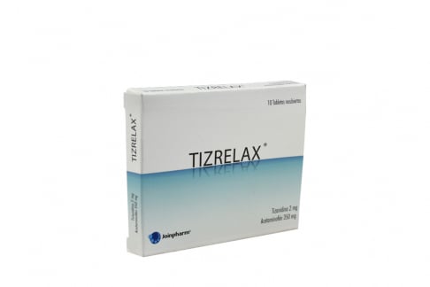 Tizrelax 2 / 350 mg Caja Con 10 Tabletas Rx