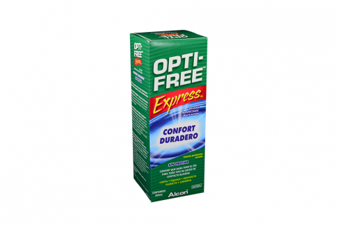 Solución Desinfectante Opti-Free Express Caja Con Frasco Con 355 mL