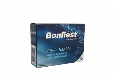 Bonfiest Alivio Rápido Caja Con 6 Sobres