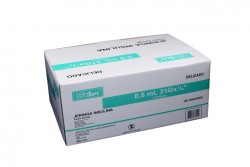 Jeringa Insulina Alfa Safe 0.5 mL x 31G x 1/3 " Caja Con 100 Unidades