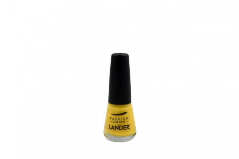 Esmalte Para Uñas Fashion Colors Lander Frasco Con 7 mL - Color Amarillo