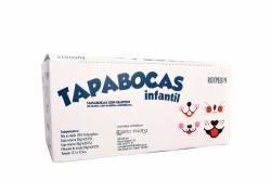 Tapabocas Con Elástico Alfa Safe Caja Con 50 Unidades