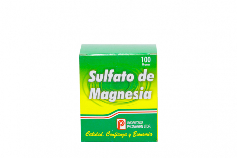 Sulfato De Magnesia Caja Con 100 g