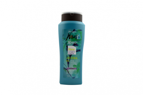 Shampoo Muss 3D Rizos Oil Jojoba Frasco 750 mL