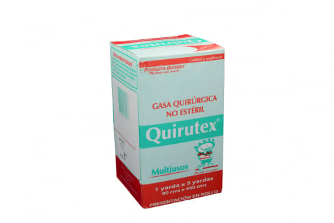 Gasa Quirutex 90 X 4,5 Caja Con 1 Unidad