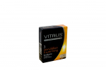 Condones Vitalis Stimulation & Warming Caja Con 3 Unidades