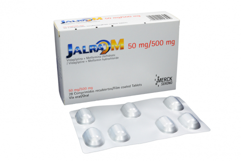 Jalra M 50 / 500 mg Caja Con 28 Comprimidos Recubiertos Rx Rx1