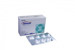 Janumet 50 / 1000 mg Caja Con 28 Tabletas Recubiertas Rx Rx4