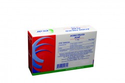 Ácido Fólico 1 mg Ecar Caja Con 250 Tabletas