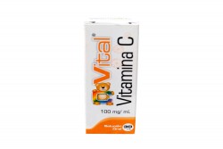 Vital Vitamina C Solución Oral Caja Con Frasco Con 30 mL