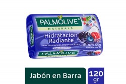 Jabón Palmolive Frutos Del Bosque Y Agua De Coco Empaque Con Barra Con 120 g
