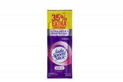 Desodorante Lady Speed Stick Talc Crema Caja Con 18 Sobres