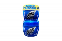 Desodorante Speed Stick Cool Night Crema Pack Con 2 Potes Con 100 g C/U