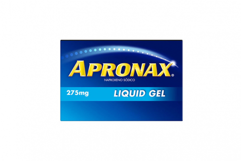 Apronax Liquid Gel 275 mg Caja Con 50 Cápsulas