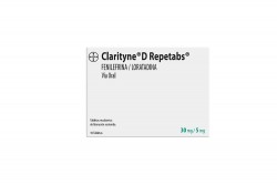 Clarityne D Repetabs 30 / 5 mg Caja Con 10 Tabletas Recubiertas De Liberación Sostenida Rx