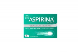 Aspirina Ultra 500 mg Caja Con 20 Tabletas Recubiertas