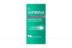 Aspirina Ultra 500 mg Caja Con 100 Tabletas Recubiertas