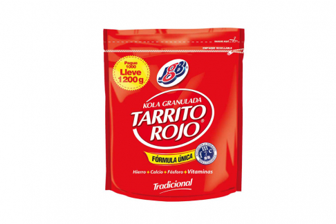 Tarrito Rojo Tradicional  Bolsa 1200 Gr Pague 1000 Lleve 1200 gr
