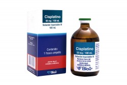 Cisplatino 50 mg / 100 mL Solución Inyectable Caja Con 1 Frasco Ampolla RX4