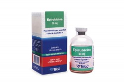 Epirubicina 50 mg Polvo Liofilizado Caja Con 1 Frasco Ampolla Rx4