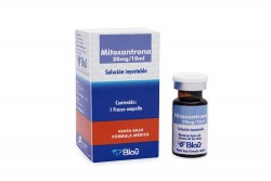 Mitoxantrona 20 mg Solución Inyectable Caja Con 1 Frasco Ampolla 10 mL RX4