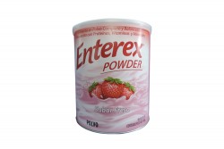 Enterex Powder Alimento En Polvo Sabor Fresa Lata Con 400 g