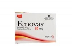 Fenovas 20 / 135 mg Caja Con 30 Cápsulas Blandas De Gelatina Rx