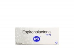 Espironolactona 100 mg Caja Con 30 Tabletas Rx Rx4