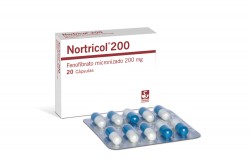 Nortricol 200 mg Caja Con 20 Cápsulas Rx4