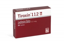 Tiroxin 112 mcg Caja Con 50 Tabletas Rx4
