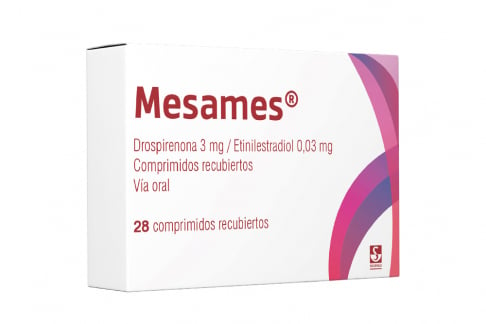 Mesames 3 / 0.03 mg Caja Con 28 Comprimidos Rx Rx1 Rx4