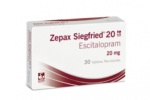 Zepax Siegfried 20 mg Caja Con 30 Tabletas Recubiertas Rx Rx4