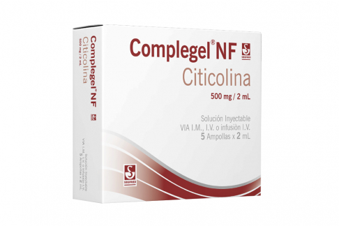 Complegel Nf 500 mg / 2 mL Caja Con 5 Ampollas Rx4