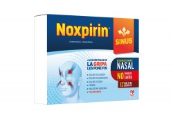 Noxpirin Sinus Caja Con 12 Tabletas Recubiertas